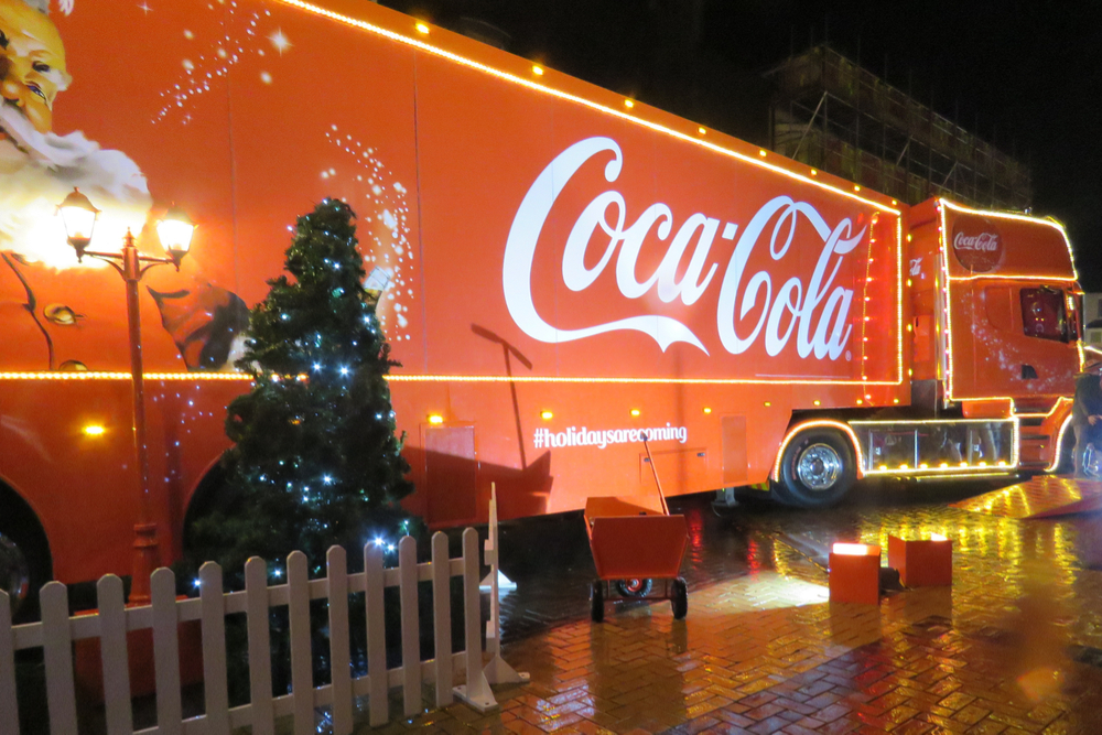Public Health England criticises Coca Cola’s Christmas truck tour