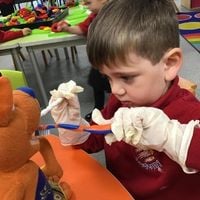 Barrow youngsters brush up on dental hygiene