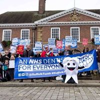 Dental campaign group set to march on anniversary of Suffolk practice closure