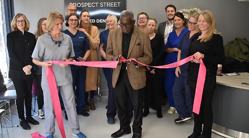 Soap star opens new Caversham dental clinic following expansion