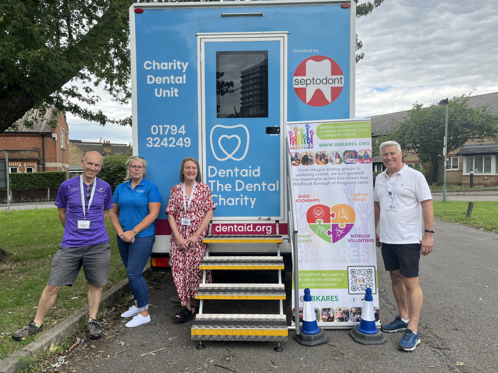 Kingston charity secures Dentaid mobile unit visits for estate residents