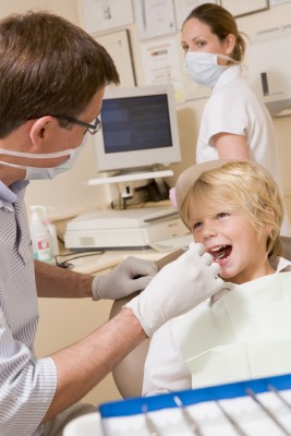 Free dental screening for kids in Redding, California